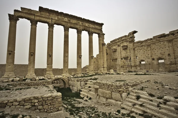 古代巴尔米拉，叙利亚的废墟 — 图库照片