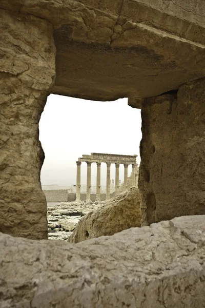 Bel，古代巴尔米拉，叙利亚的废墟的寺庙 — 图库照片