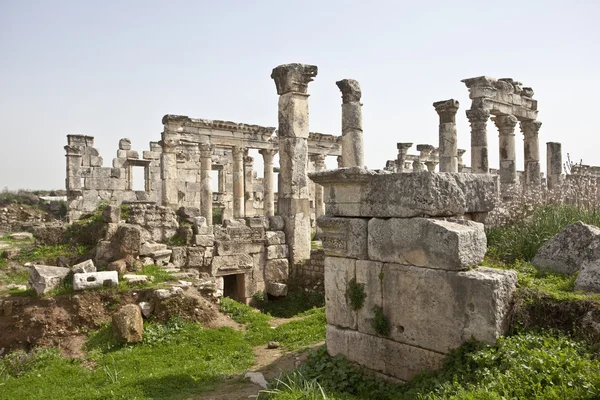 比勒西克叙利亚的废墟 — 图库照片