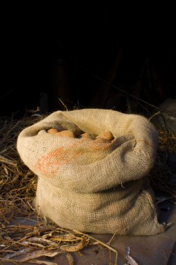 Bir çuval patates.