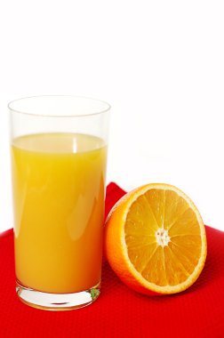 Orange juice clipart