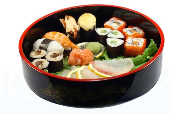 Sushi-Allerlei — Stockfoto