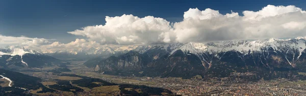 Panorama de Innsbruck — Fotografia de Stock