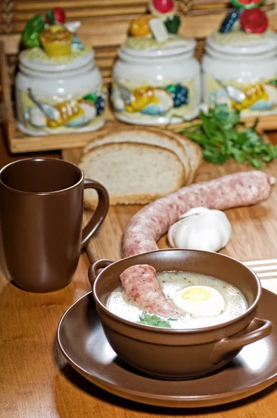 Sopa de centeno — Foto de Stock