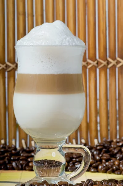 Café com leite — Fotografia de Stock