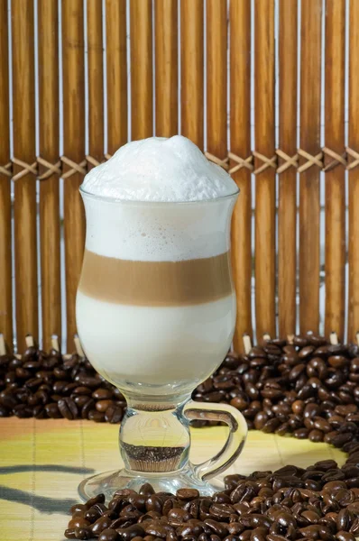 Koffie latte — Stockfoto