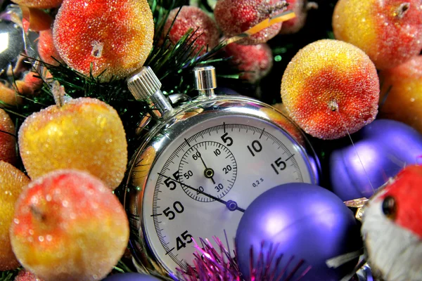 Yeni yıl için beş saniye — Stok fotoğraf