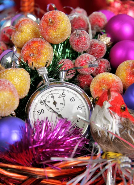 Five seconds to new year — Stock Photo, Image