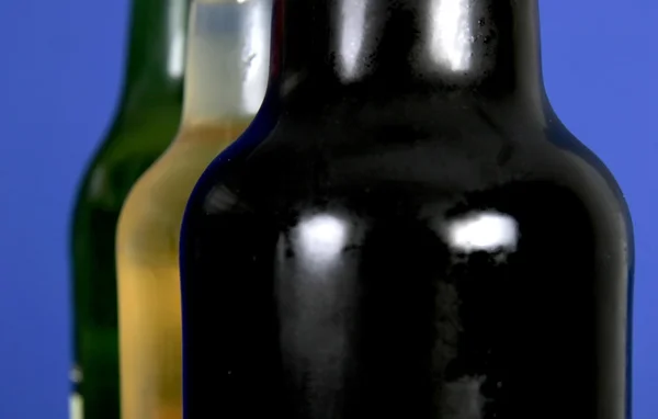 Три цвета пива — стоковое фото