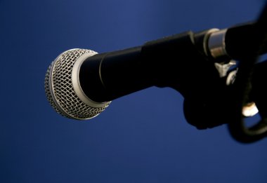 Studio microphone clipart