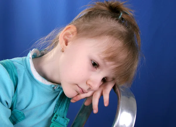 Smutná dívka — Stock fotografie