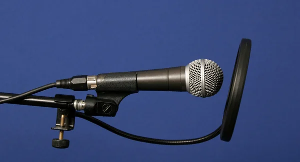 Stúdió mikrofon — Stock Fotó