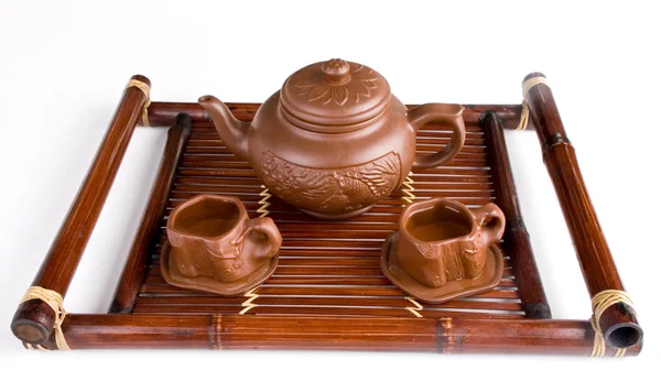 Traditional tea service — Stock Photo, Image