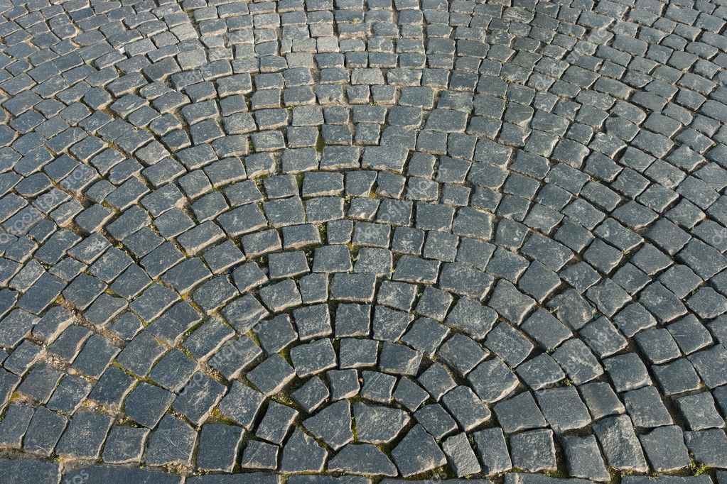 Pattern of cobble stoned street — Stock Photo © AlexAvich #3750793