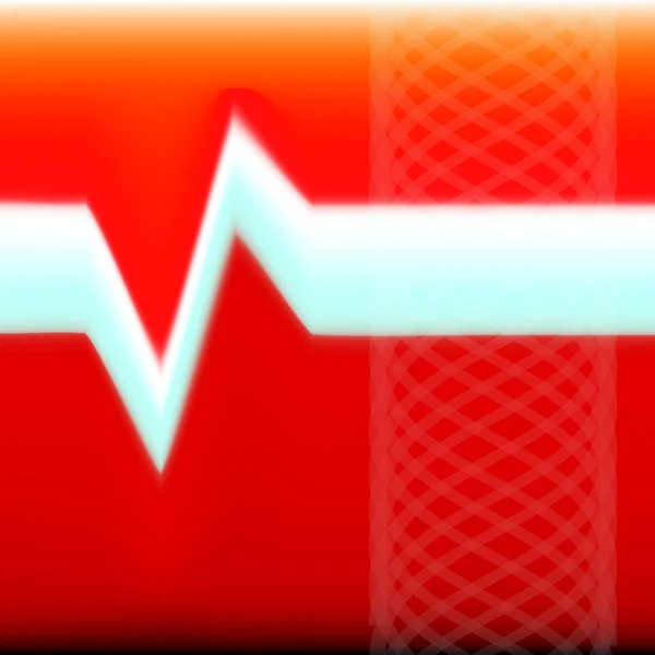 Elektrokardiogram bakgrund — Stock vektor