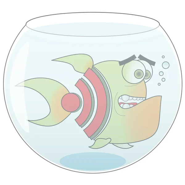 stock vector Fish RSS