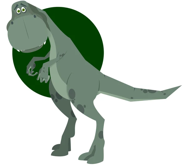 Dinossauro. Uma ilustração vetorial — Vetor de Stock