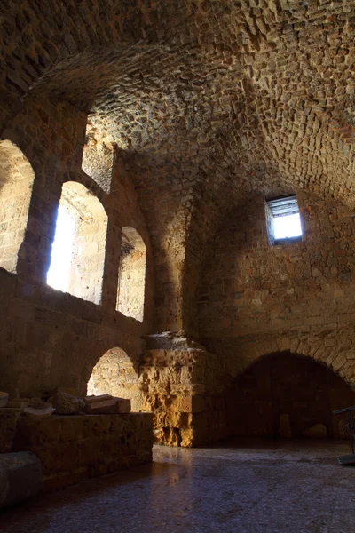 Акко-рыцарский замок, Израиль — стоковое фото