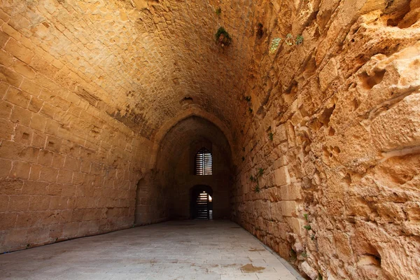 Acre knight templar castle, Israel — Stock Photo, Image