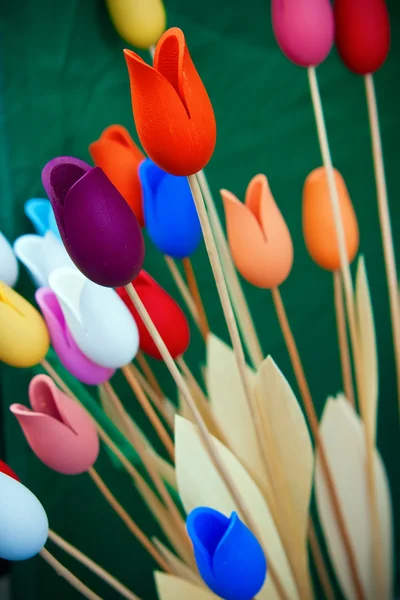 stock image Wooden Tulips