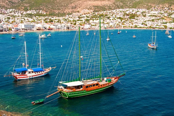 Yachts In Bodrum — Stock Photo, Image