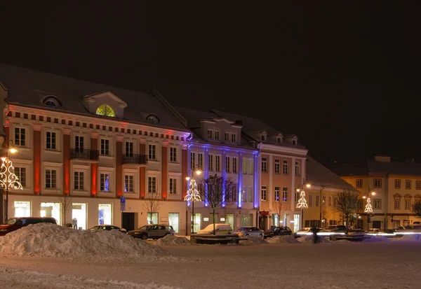 Vilnius à noite — Fotografia de Stock