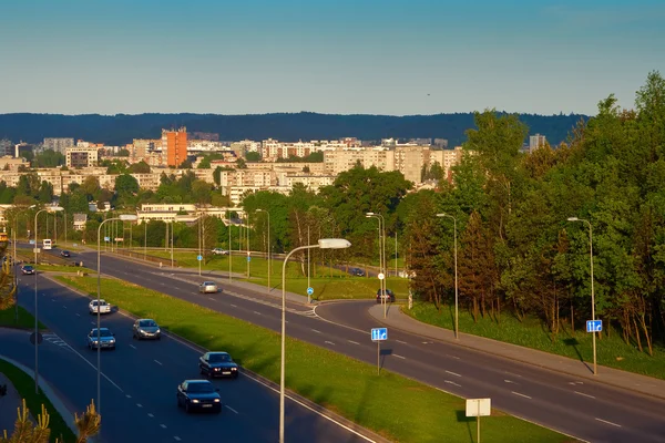 Wohnviertel in Vilnius — Stockfoto