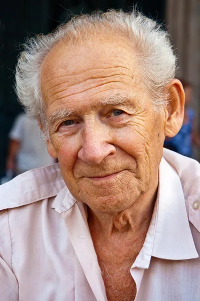Smiling Senior Man — Stock Photo, Image