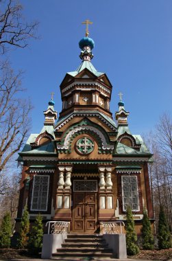 ahşap kilise.