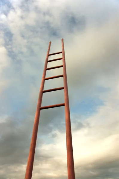 stock image Ladder in the sky