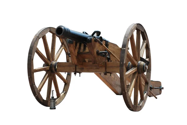 Iron cannon — Stock Photo, Image