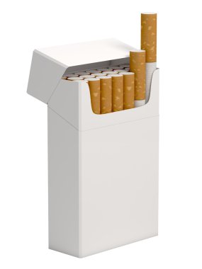 3D cigarrettes paketi