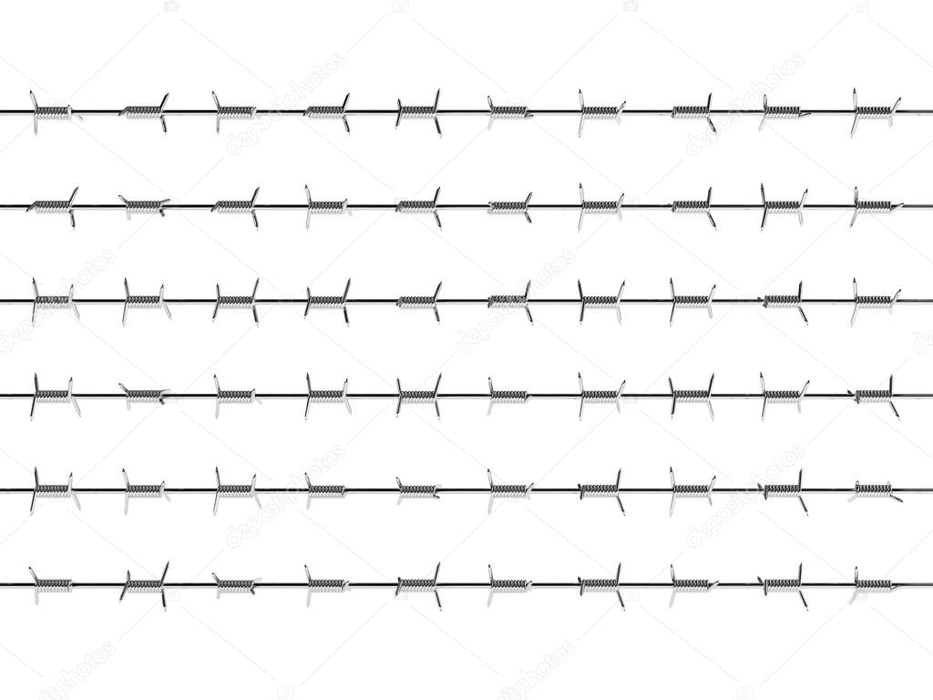 3d barbed wire