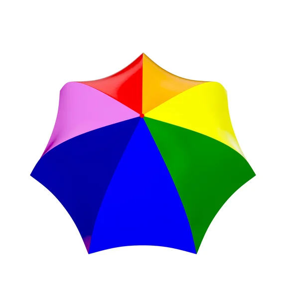 Regenbogenschirm — Stockfoto