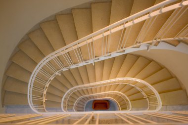 modern otel merdiven