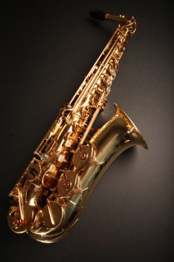 Shiny sax clipart