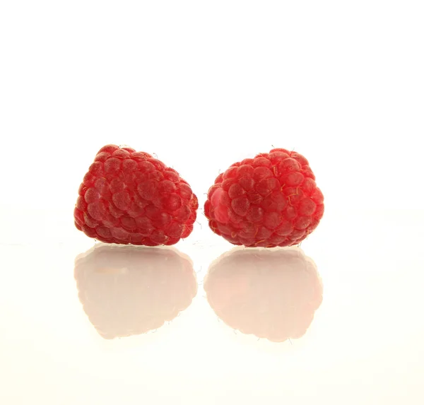 Friske søde hindbær - Stock-foto