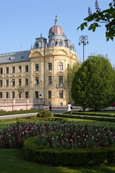 Historisches Gebäude in Zagreb — Stockfoto