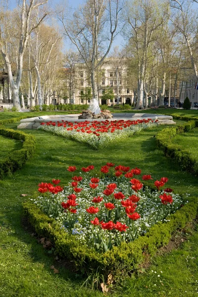 Parque Zrinjevac en Zagreb, Croacia — Foto de Stock