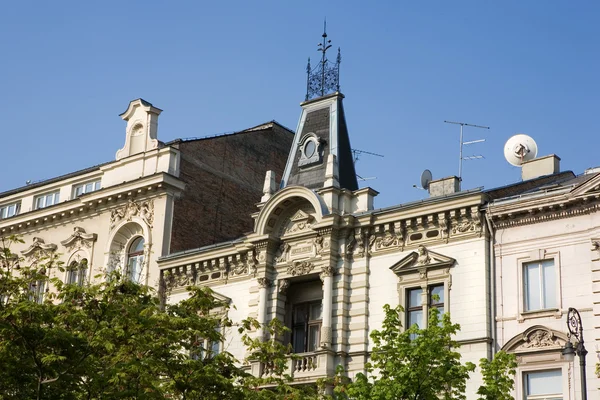 Arquitetura tradicional em Zagreb — Fotografia de Stock
