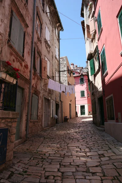 Street of Rovinj, Croatia — Stock Photo, Image