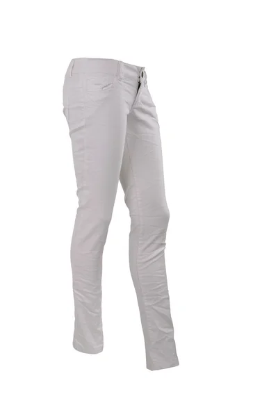 White jeans trousers — Stock Photo, Image
