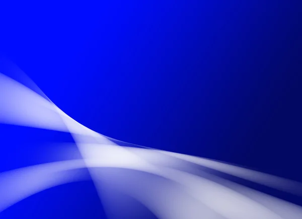 Abstrakter blauer Hintergrund mit verschwommenen Linien — Stockfoto