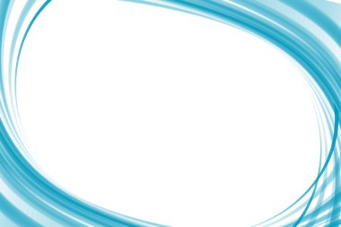 White and blue background - frame clipart