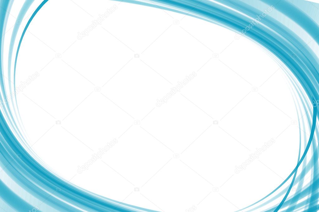 White and blue background - frame