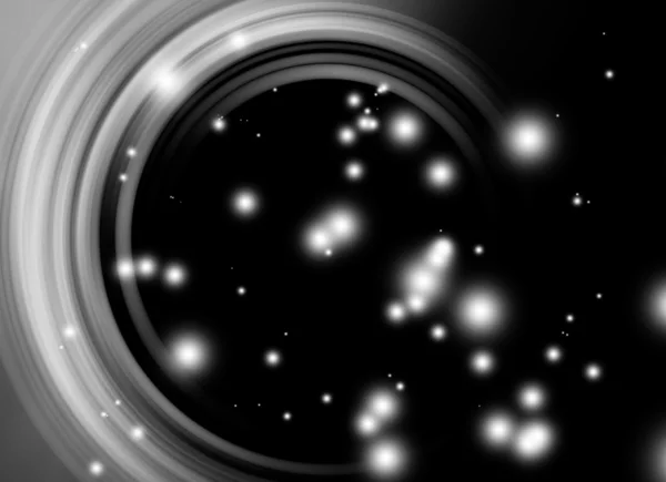 Black spiral background — Stock Photo, Image