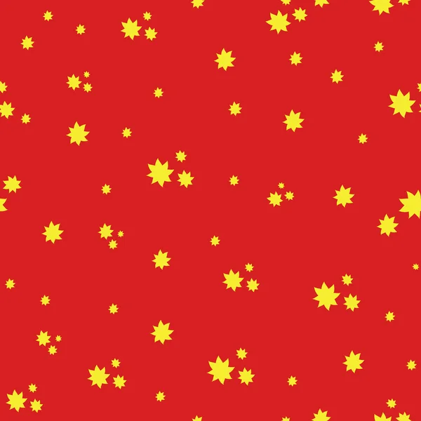 Piros és sárga vektor zökkenőmentes textúra — Stock Vector
