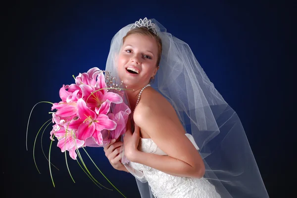Giovane sposa — Foto Stock