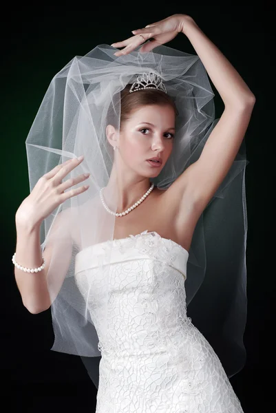 Giovane sposa — Foto Stock