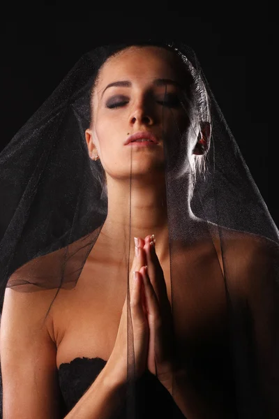 Dua eden kadın — Stok fotoğraf